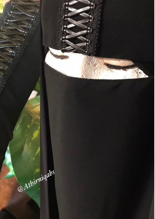 Leather niqab