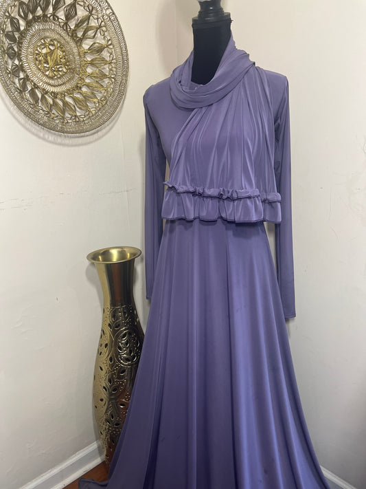 Flowy Aline with ruffle shayla