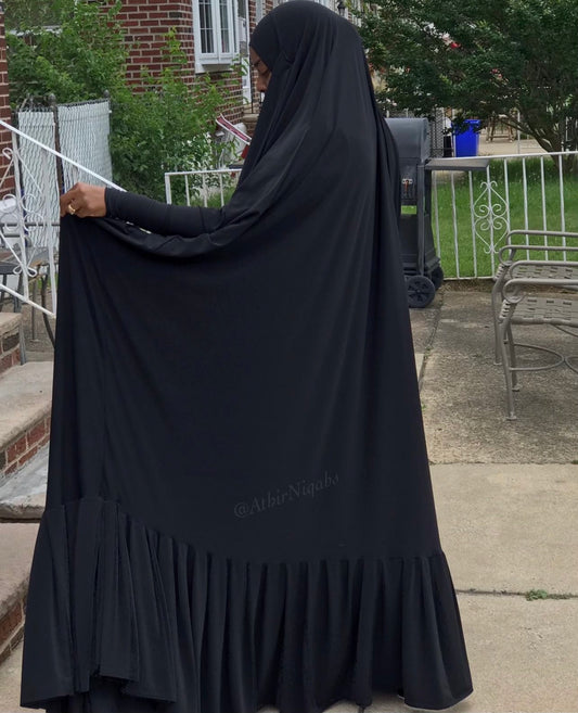 Pleated bottom Overhead